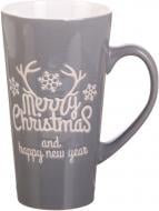 Чашка New Year Deer 450 мл серая