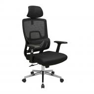 Кресло эргономичное Richman Вектор Про Хром сетка черная черный