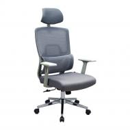 Кресло эргономичное Richman Вектор Про Хром сетка серая серый