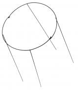 Опора розбірна кругла 850х500х500 мм