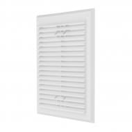 Гратка для вентиляції MiniMax з сіткою проти комах БК 215 х 175 мм (1152А) пластик білий Гратка для вентиляції MiniMax з сіткою проти комах БК 215 х 175 мм (1152А) пластик білий