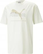Футболка Puma ESS BETTER RELAXED GRAPHIC TEE 67329799 р.L бежевый