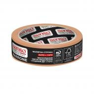 Стрічка малярна SENSO MARRONE AUTO +110 °C 24 мм 36,6 м коричневий