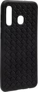 Чехол-накладка Weaving Case (TPU) Samsung Galaxy A20s (A207F) черный