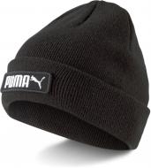 Шапка Puma Classic Cuff Beanie 02343401 р.one size черный