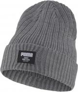 Шапка Puma Ribbed Classic Beanie 02283106 р.one size сірий