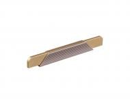 Мебельная ручка профильная DC DL 9389/96 ChSl/GMt 96 мм 148861 шампань/ золото матовое