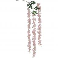 Цветок искусственный Глициния 3 бутона 76 см розовый Sensio