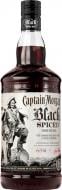 Напиток ромовый Captain Morgan Spiced Black 1 л