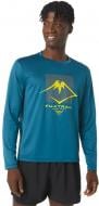 Футболка Asics FUJITRAIL LOGO LS TOP 2011C720-407 р.2XL синий