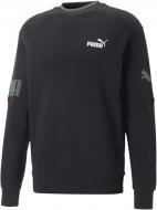 Свитшот Puma PUMA POWER COLORBLOCK CREW TR 67332351 р. M черный