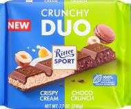 Молочный шоколад Ritter Sport Crunchy Duo 218 г