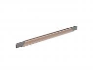 Мебельная ручка профильная DC DL 9389/192 ChSl/GR 192 мм 148874 шампань/ графит