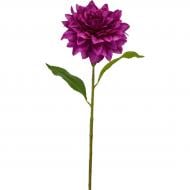 Цветок искусственный Георгина 1 бутон 68 см фиолетовый Sensio