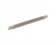Мебельная ручка профильная DC DL 9389/256 ChSl/GMt 256 мм 148864 шампань/ золото матовое