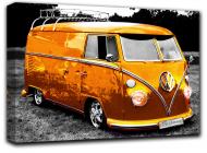 Картина Оранжевый автобус VW Bus 127x72 см Hotel Arizona HD 1-2222343887-VOLK-28x50-ORANG