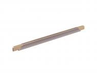 Мебельная ручка профильная DC DL 9389/320 ChSl/GMt 320 мм 148865 шампань/ золото матовое
