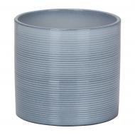 Кашпо керамічне Scheurich Denim круглий 2,625 л сіро-блакитний