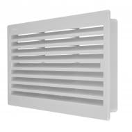 Решетка для вентиляции MiniMax дверная 115 х 295 мм пластик белый