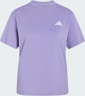 Футболка Adidas Run Ess Tee W KG3227 р.2XL фиолетовый Футболка Adidas Run Ess Tee W KG3227 р.2XL фиолетовый