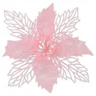 Декорация новогодняя MIS LT Рождественник 25 см розовый