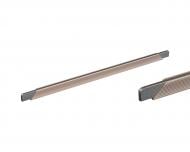 Мебельная ручка профильная DC DL 9389/352 ChSl/GR 352 мм 148877 шампань/ графит