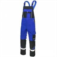 Полукомбинезон рабочий Reis р. 60 р. 5XL PROF-REF - OGROD - BLUE синий с черным