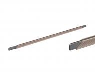 Мебельная ручка профильная DC DL 9389/416 ChSl/GR 416 мм 148878 шампань/ графит