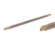 Мебельная ручка профильная DC DL 9389/448 ChSl/GMt 448 мм 148868 шампань/ золото матовое