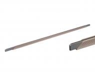 Мебельная ручка профильная DC DL 9389/672 ChSl/GR 672 мм 148880 шампань/ графит