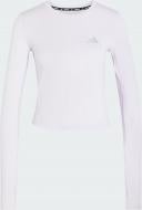Футболка с длинным рукавом Adidas Run Ess LS W KG3252 р.L фиолетовый