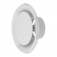 Анемостат MiniMax вентиляційний з фланцем і пружинним кріпленням d100 х d205 х 80 мм (2301) пластик білий Анемостат MiniMax вентиляційний з фланцем і пружинним кріпленням d100 х d205 х 80 мм (2301) пластик білий