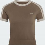 Футболка Adidas KNIT TEE KS7374 р.L зеленый