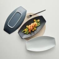 Блюдо Krauff Hattu White 16х31 см 24-320-050