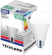 Лампа світлодіодна Techlamp 20 Вт A65 матова E27 220 В 4000 К