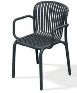 Стілець PRP BRENE з підлокітниками 575x530x825 мм вугільний