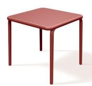 Стіл PRP BRENE 795x795x755 мм ретро- червоний
