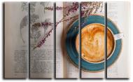 Картина модульная Кофе и крем 140x89 см Hotel Arizona HD 5-1744843886-0-35x55-COFFE