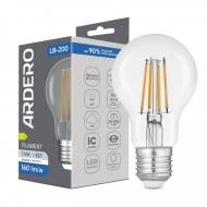 Лампа светодиодная ARDERO FILAMENT A60 7,4 Вт E27 4000 К прозрачная 80844