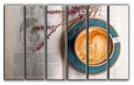 Картина модульная Кофе и крем 171x112 см Hotel Arizona HD 6-1744843886-0-44x67-COFFE