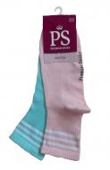 Комплект шкарпеток Premier Socks з імітацією резинки р.23-25 блакитний/рожевий 2 шт.