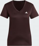 Футболка Adidas WE MIN V NK TEE KC0399 р.S коричневый