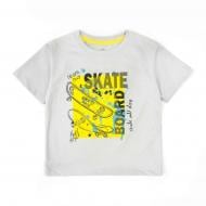 Футболка унисекс Dexter`s Trend Kids р.92/98 серый с принтом 152532