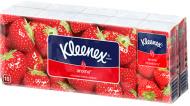 Носовые платочки кармашки Kleenex с ароматом клубники 100 шт.