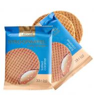 Вафли Lagom "Stroopwafel" с соленой карамельной начинкой 33 г Вафли Lagom "Stroopwafel" с соленой карамельной начинкой 33 г