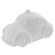 Прикраса новорічна MIS LT Машинка 6,5 см білий