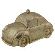 Прикраса новорічна MIS LT Машинка 6,5 см золотий