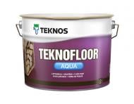 Эмаль TEKNOS TEKNOFLOOR AQUA база 3 полуглянец 9 л