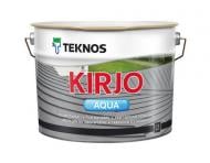 Фарба для дахів акрилатна TEKNOS Kirjo Aqua база 1 мат білий 9 кг