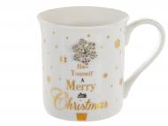 Чашка для чая Lefard Рождественская коллекция белая 300 мл 985-030